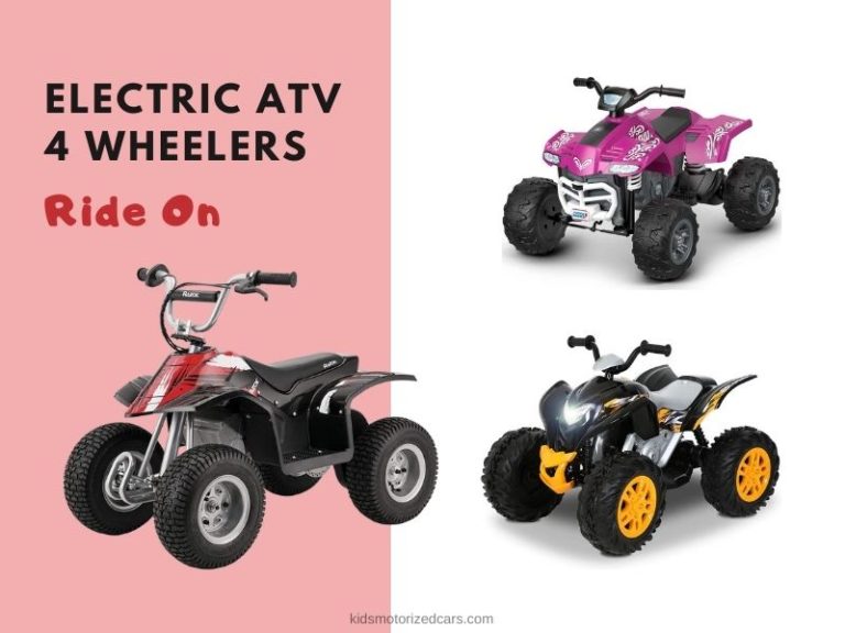 Best Electric ATV 4 Wheelers RideOn for Kids 2021 Buyer's Guide